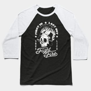 Firefighter Baseball T-Shirt